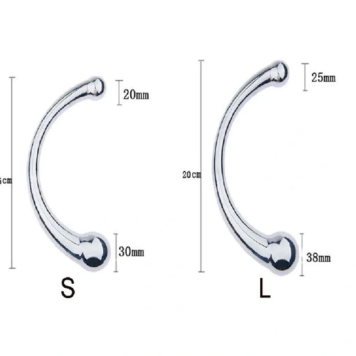 Hook Stainless 5858 Double Anal Elegant Ended Steel 1105